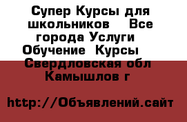 Супер-Курсы для школьников  - Все города Услуги » Обучение. Курсы   . Свердловская обл.,Камышлов г.